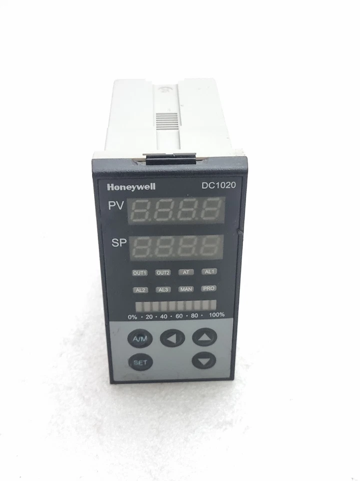 Honeywell DC1020 FU86-301000 Digital PID Controller 85-265Vac 4VA (Used Working)